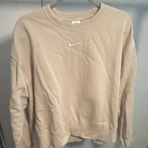 Nike Tan Crewneck Sweatshirt